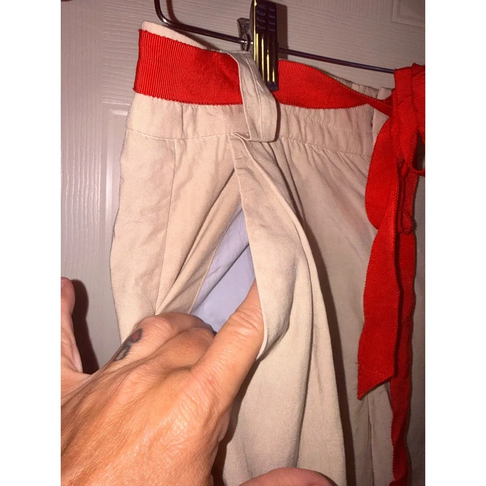 NWT Free People Perfect Prep Trouser Linen Blend Shorts Size 2